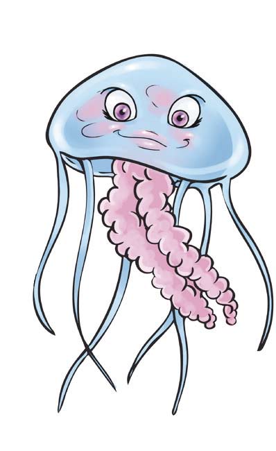 Aguaviva Pelagia noctiluca Cuerpo transparente y urticante Bajo el agua Rejos finos y urticantes que llegan a medir varios metros Somos medusas pequeñas pero nos podemos juntar muchas.