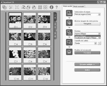 Escaneado de películas Escaneado de películas En los pasos siguientes se explica cómo escanear tiras de películas de 35 mm con el programa ArcSoft PhotoStudio.