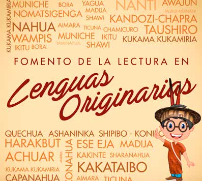 FOMENTO DE LAS LENGUAS ORIGINARIAS DEL PERÚ Actividad dirigida a instituciones educativas del Cercado de Lima que promueve la diversidad