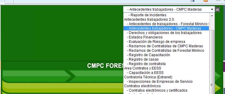 Ingreso dotación de trabajadores EESS CMPC Maderas S.A. 1. Ingresar a la página www.mininco.cl 2. Seleccionar canal clientes 3. Ingresar clave entregada a su empresa.