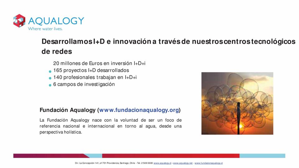 investigación Fundación Aqualogy (www.fundacionaqualogy.