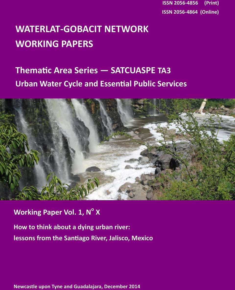 Services Working Paper Vol.