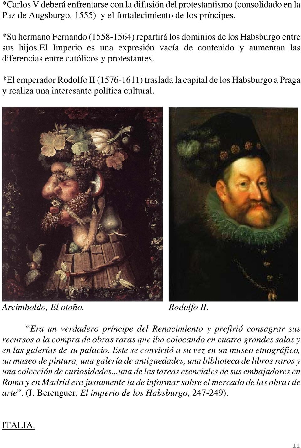 *El emperador Rodolfo II 