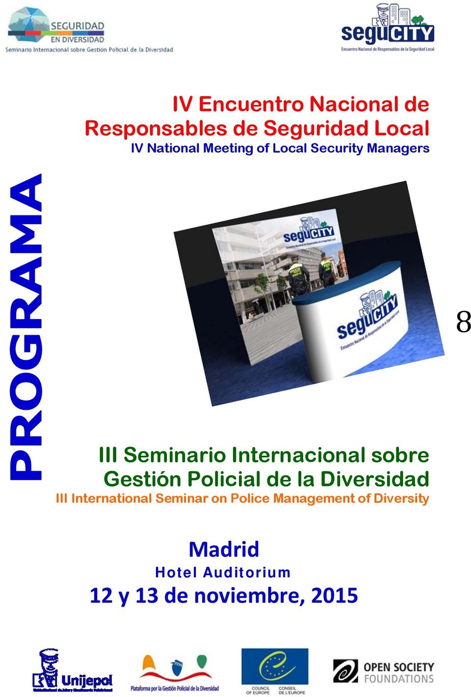 Gestión Policial de la Diversidad III International Seminar on Police