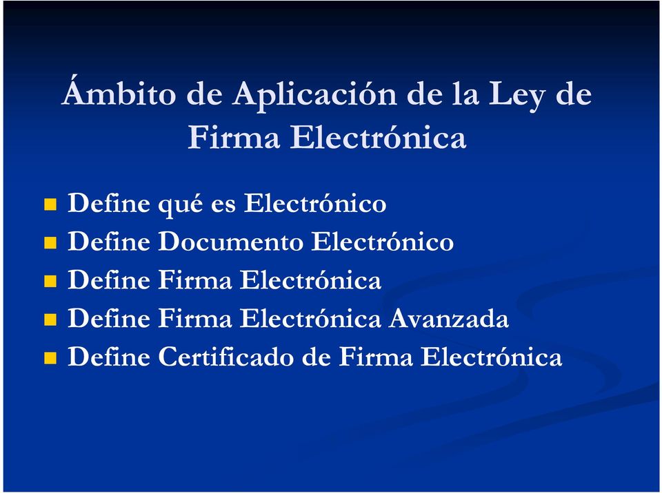 Electrónico Define Firma Electrónica Define Firma