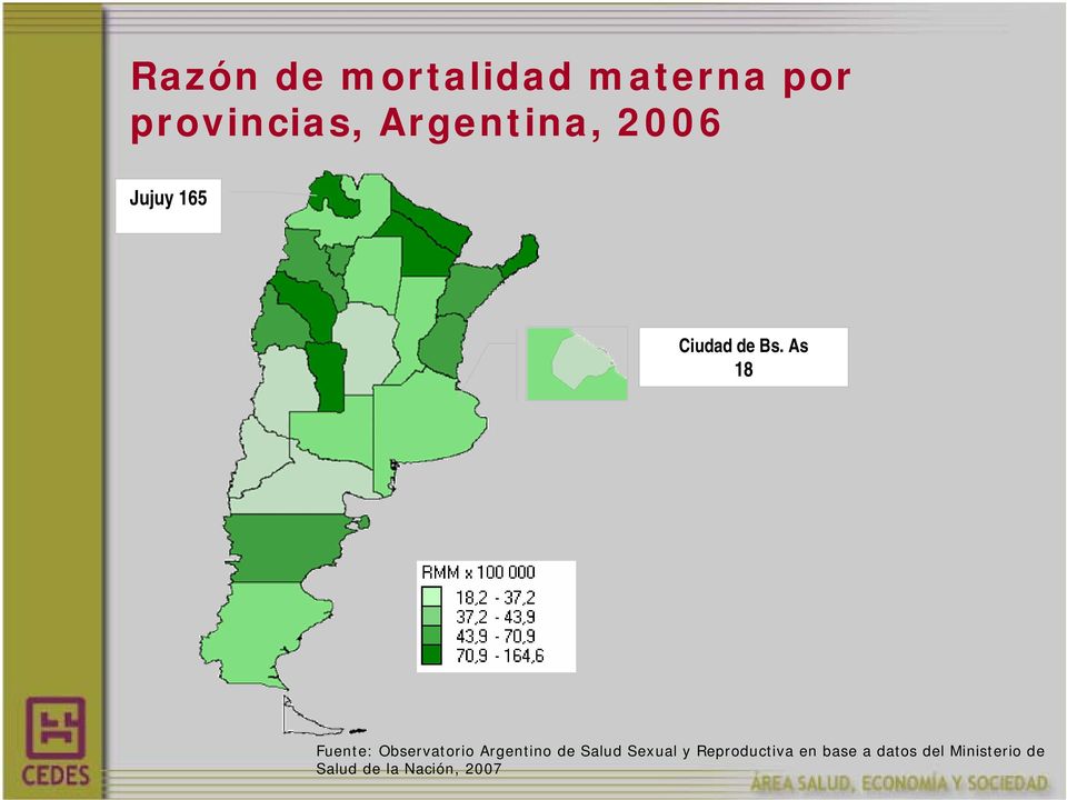 As 18 Fuente: Observatorio Argentino de Salud Sexual