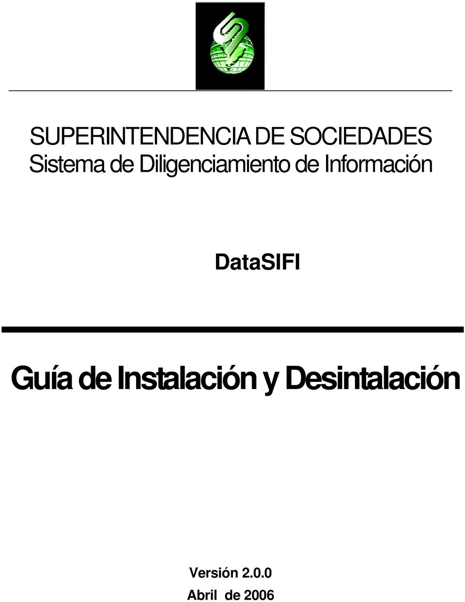 Información DataSIFI Guía de