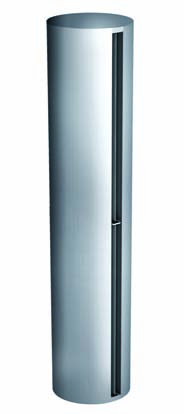 RUND Cortinas De Aire Cilíndricas Cortina de aire decorativa para instalación vertical u horizontal.