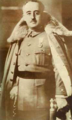 General Francisco Franco (1892-1975) la España rebelde a la República.