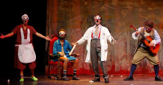 ABUBUKAKA Abubukaka nace como cuarteto teatral dedicado al humor el 23 de Noviembre de 2006, con el espectáculo de Café teatro La peluca saltarina.