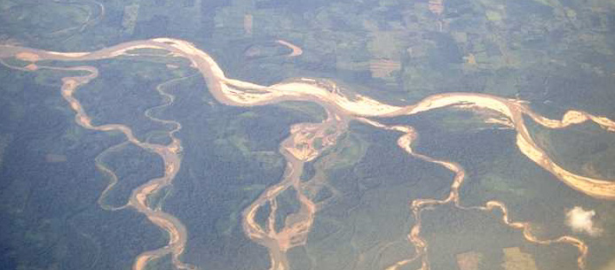 Morfología de los cauces Los ríos con meandros pueden tener varias formas en un mismo lugar, lo