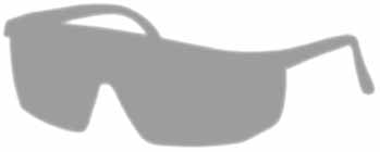 OCULAR Y FACIAL SOLDADURA OCULAR Y FACIAL FLASH EN 169 CE Montura de nylon Diseño unilente con amplio campo de visión Excelente visión lateral Patillas extensibles Protección superior Protección