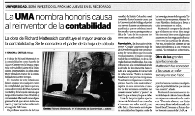 Martes 9 de mayo 2006 Crónica Universitaria.