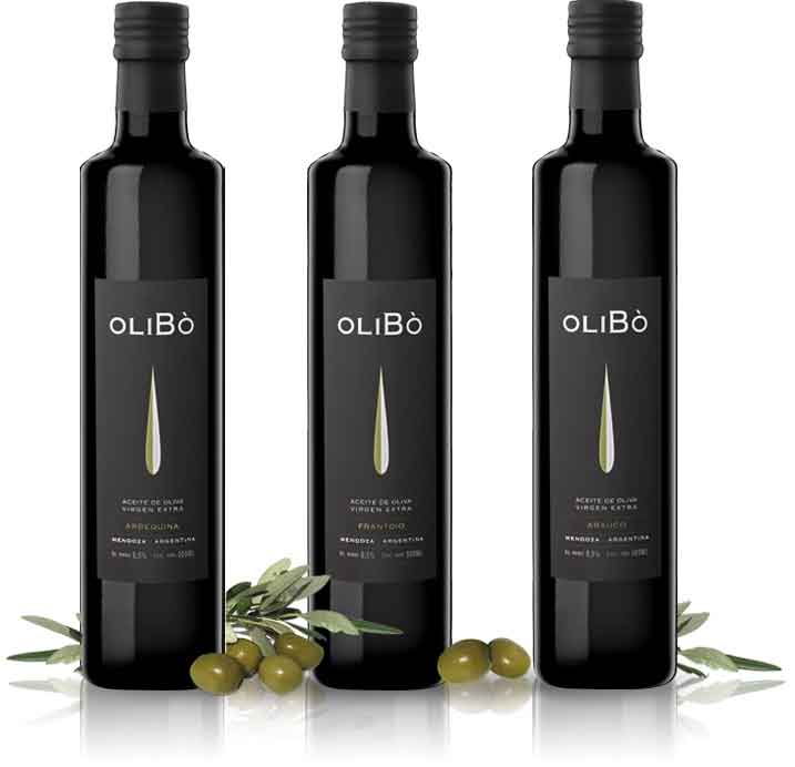 DESCRIPCIÓN DEL PRODUCTO OLIBÒ es un aceite de oliva virgen extra, de calidad premium, dotado de los atributos que le otorga el suelo del oasis mendocino regado por las aguas de deshielo de la