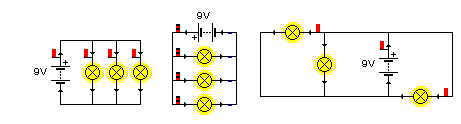 Tecnologías 3º ESO Tema 1: Electricidad Página 25 6. Circuitos idénticos Un circuito admite múltiples montajes, es decir, puede montarse de diferentes maneras.