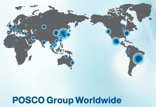 Con 219 filiales en áreas como la construcción, infraestructura e informática, POSCO cuenta con más de
