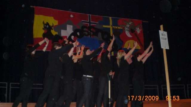 En esta ocasión se trataba de representar el musical Crossroads en Suecia y en Noruega.