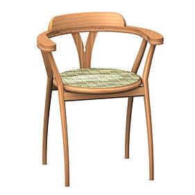 BUTACA THONBA Realiza para la firma Michel Thonet, es una empresa que fabrica sillas y otros muebles y tiene la licencia internacional para realizar las sillas Thonet.