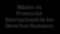 Máster en Protección Internacional de los Derechos Humanos Carta/video del Director de estudio (acompañada de un texto introductorio) Programa académico Profesorado Matrícula Becas Alojamiento