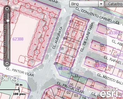 E4RSim FUNCIONAMIENTO Selección en mapa web la ubicación del edificio a evaluar.