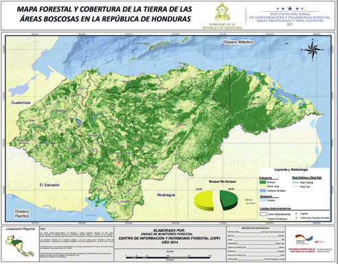 Fig.3 Con este nuevo Mapa Forestal, el