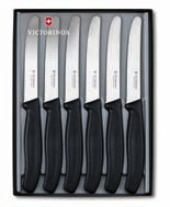 Juegos de cocina SwissClassic.7.3.73.3 Juego de 3 cuchillos para verduras, rojo * Desglose del paquete Juego de 3 cuchillos para verduras, negro * Desglose del paquete.70.