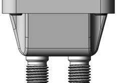8 Bomba HDLV Prodigy ª generación, distribuidor de bomba y placa de circuito Instalación del tubo de polvo Politubo estándar de 8 mm de DE NOTA: Cortar el politubo con un cortador de tubos.