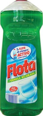 Detergente FLOTA, 35 Cacitos Detergente FLOTA Líquido, 22 Lavados, 2 Litros Detergente PUNTOMATIC, Blanco o Color, Tubo 8 Pastillas Insecticida CASA JARDÍN, 750 Ml. Lavavajillas FLOTA, 1.250 Ml.