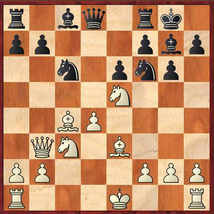 Hugo López (2394) - Job Sepúlveda (2325) [B06] ITT Norma MI Endesa 2008 1.e4 g6 2.d4 Ag7 3.Cf3 c6 4.c4 d5!? 5.exd5 cxd5 6.Db3 Cf6 7.Cc3 dxc4 8.Axc4 0-0 9.Ce5 e6 10.Ae3 Cc6!