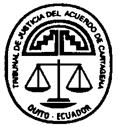 TRIBUNAL DE JUSTICIA DE LA COMUNIDAD ANDINA PROCESO 171-IP-2006 Interpretación prejudicial del artículo 83, literal a) de la Decisión 344 de la Comisión del Acuerdo de Cartagena, y de oficio, de los