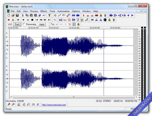 Wavosaur Editores de Audio (Gratis ) Este pequeño programa, de menos de 1MB de tamaño y sin necesidad de instalación, es una excelente alternativa a cualquier editor de sonido,