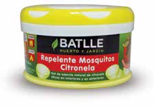 Repelente Mosquitos - Citronela HORTÍCOLAS Bote de apertura autorregulable - Citronela El Repelente de mosquitos citronela Batlle es un producto repelente de insectos con aceite de citronela y