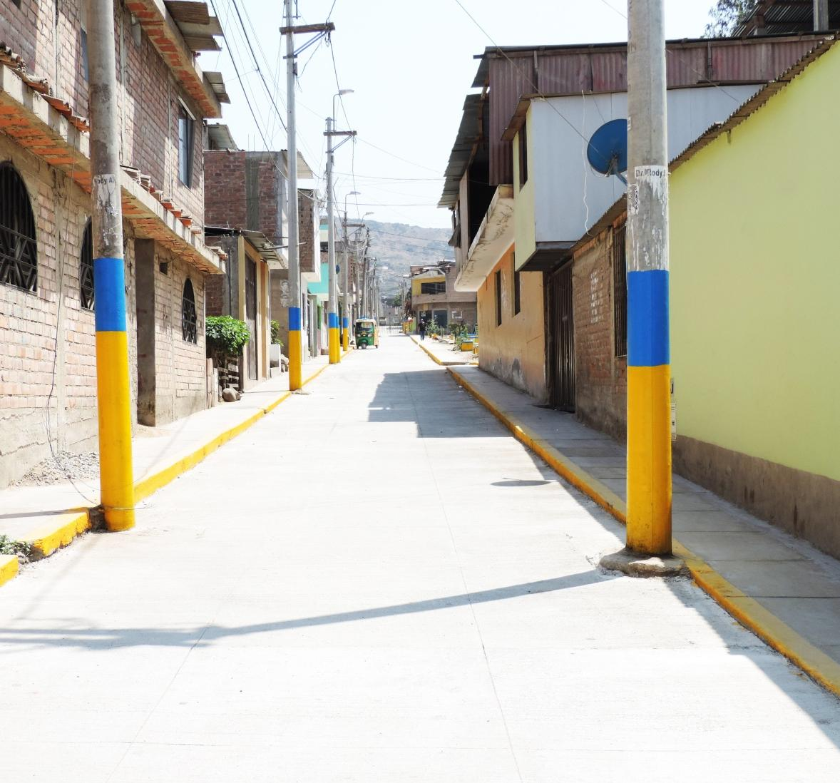 Mejoramiento y accesibilidad vehicular y peatonal en el Barrio 2, Sector 1, IV Etapa Urbanización Pachacamac.