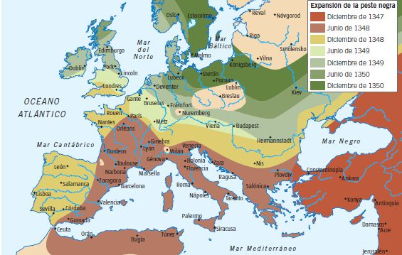 4.!La crisis de la Baja Edad Media La crisis económica Entre los siglos XI y XIII, Europa tuvo una expansión agrícola y económica. Pero, desde comienzos del siglo XIV entró en una crisis.