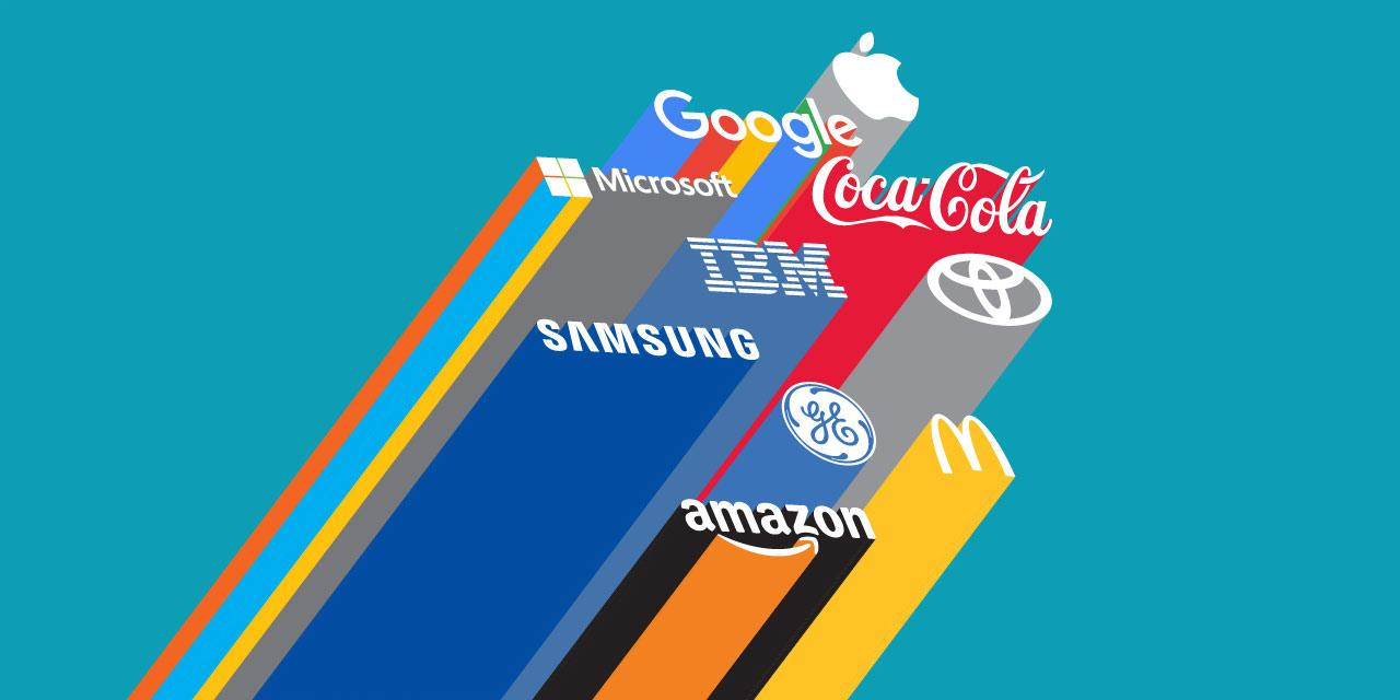 El ranking de las 100 mejores marcas a nivel global, realizado anualmente por Interbrand, consultora de marcas líder a nivel mundial, presenta en su podio a: Apple como la marca más valiosa en
