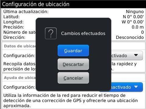 CONFIGURACIÓN DE GPS 4. Dentro de Configuración de la Ubicación seleccionar Ayuda de Ubicación dar click con el botón de en medio para ver las opciones 5.
