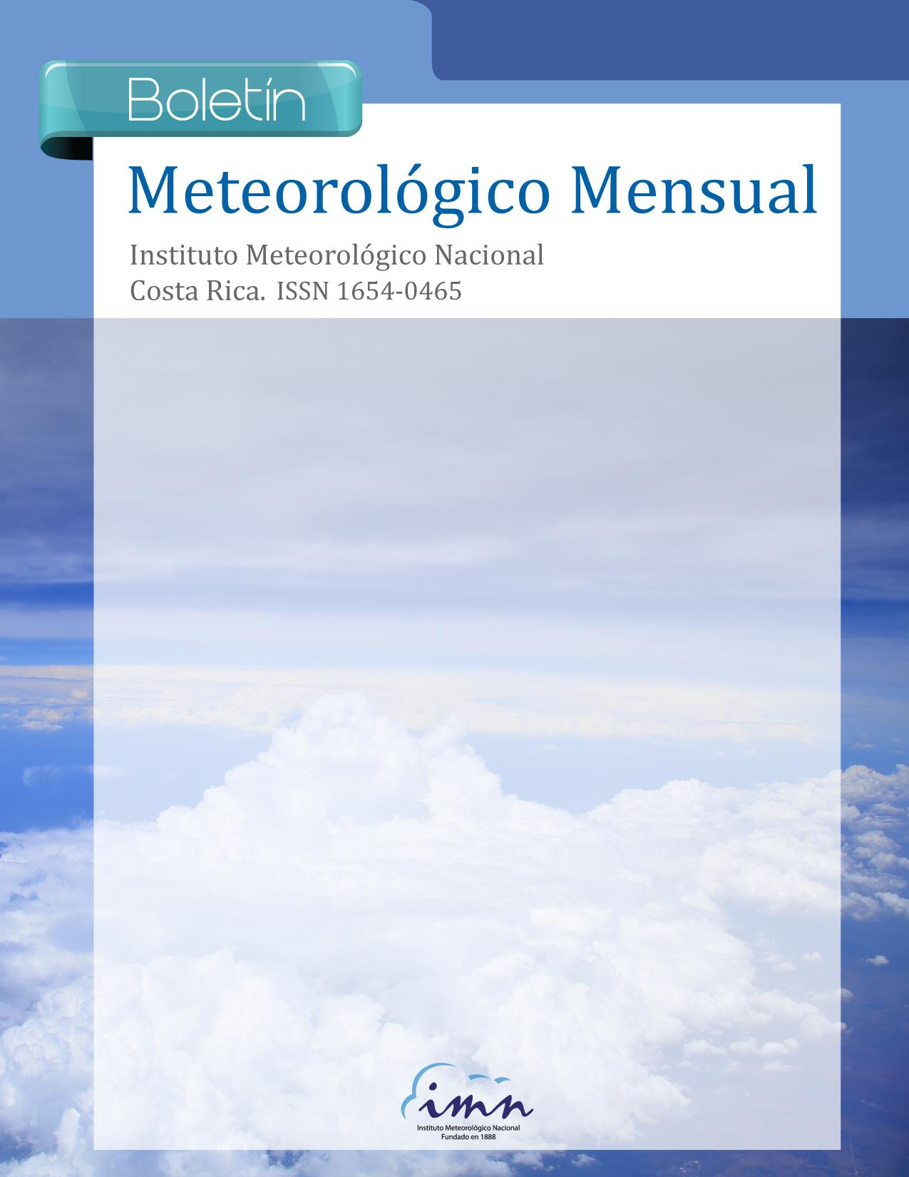 1 Resumen Meteorológico Boletín Enero Meteorológico 215 Mensual Contenido Página Resumen Meteorológico Mensual...2 Información Climática Estaciones termopluviométricas.