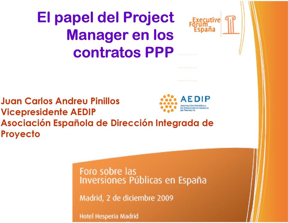 Pinillos Vicepresidente AEDIP
