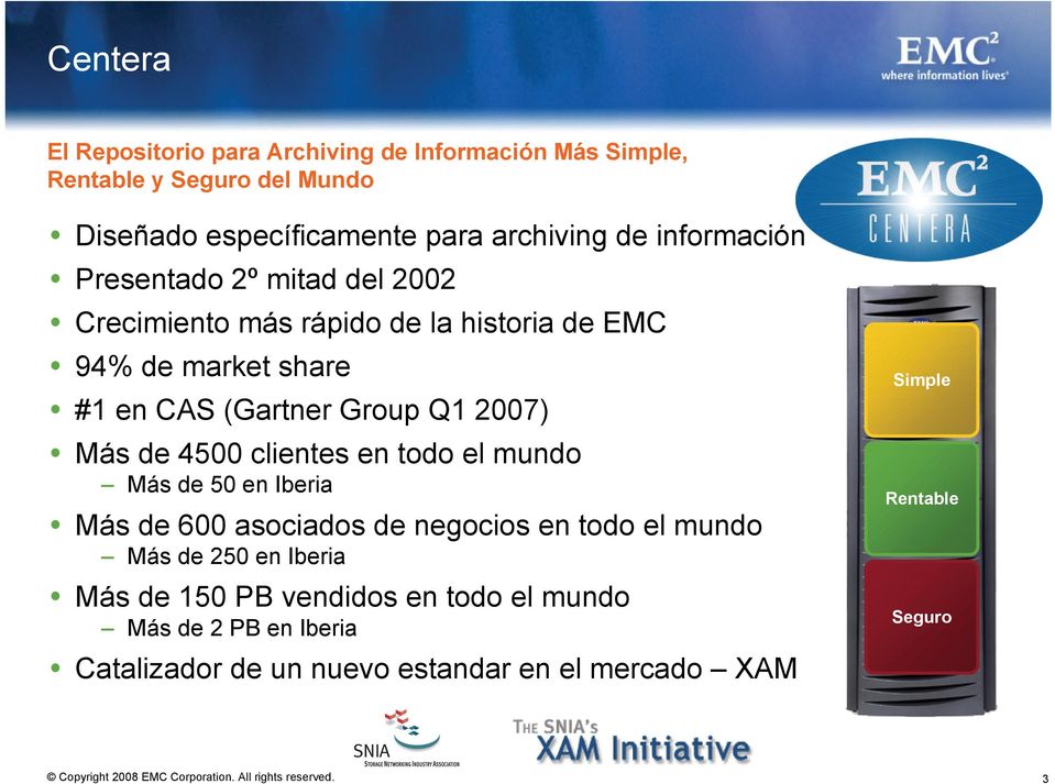 2007) Más de 4500 clientes en todo el mundo Más de 50 en Iberia Más de 600 asociados de negocios en todo el mundo Más de 250 en Iberia
