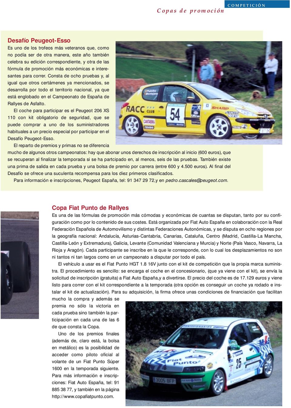 Consta de ocho pruebas y, al igual que otros certámenes ya mencionados, se desarrolla por todo el territorio nacional, ya que está englobado en el Campeonato de España de Rallyes de Asfalto.