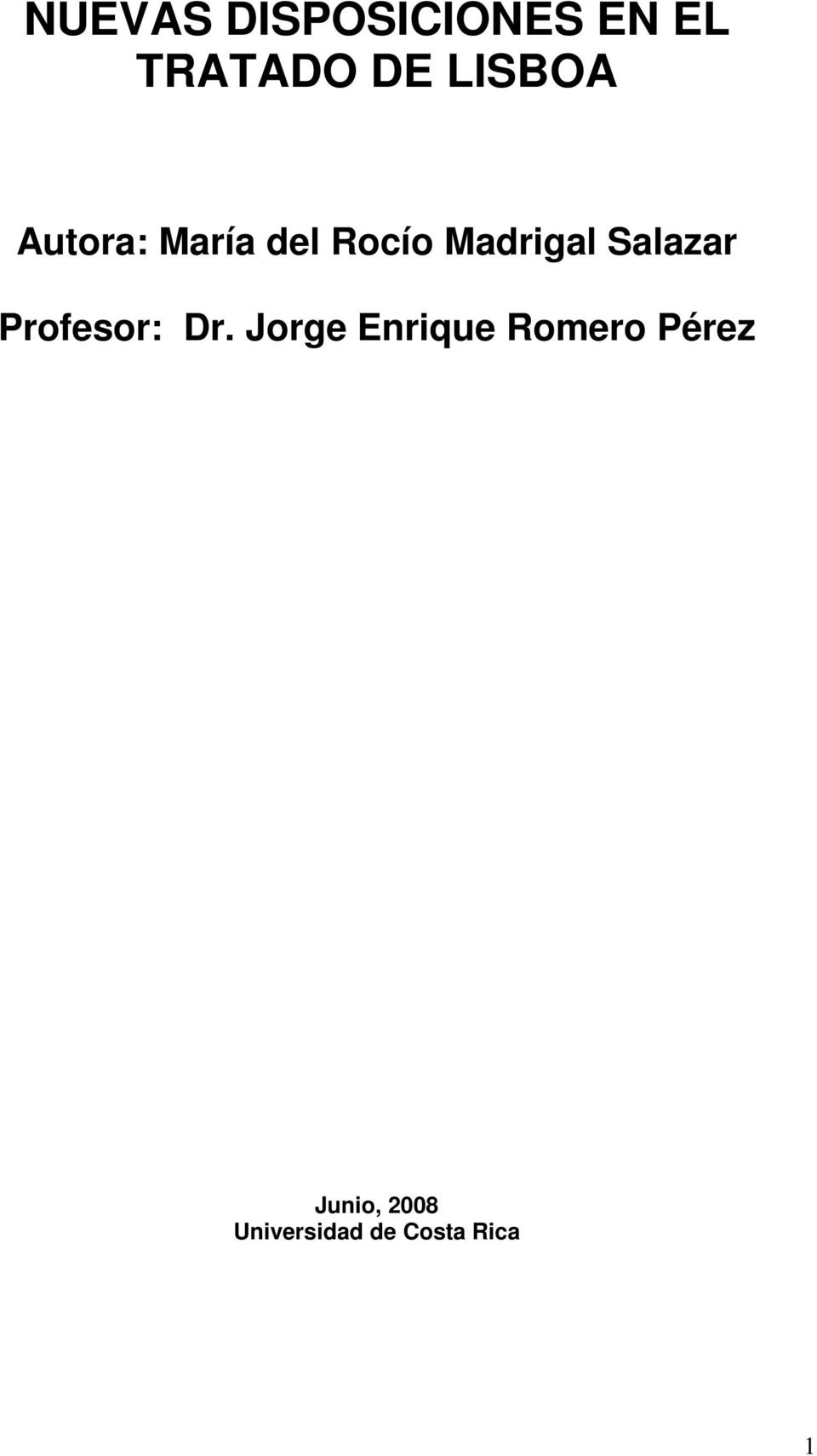 Salazar Profesor: Dr.