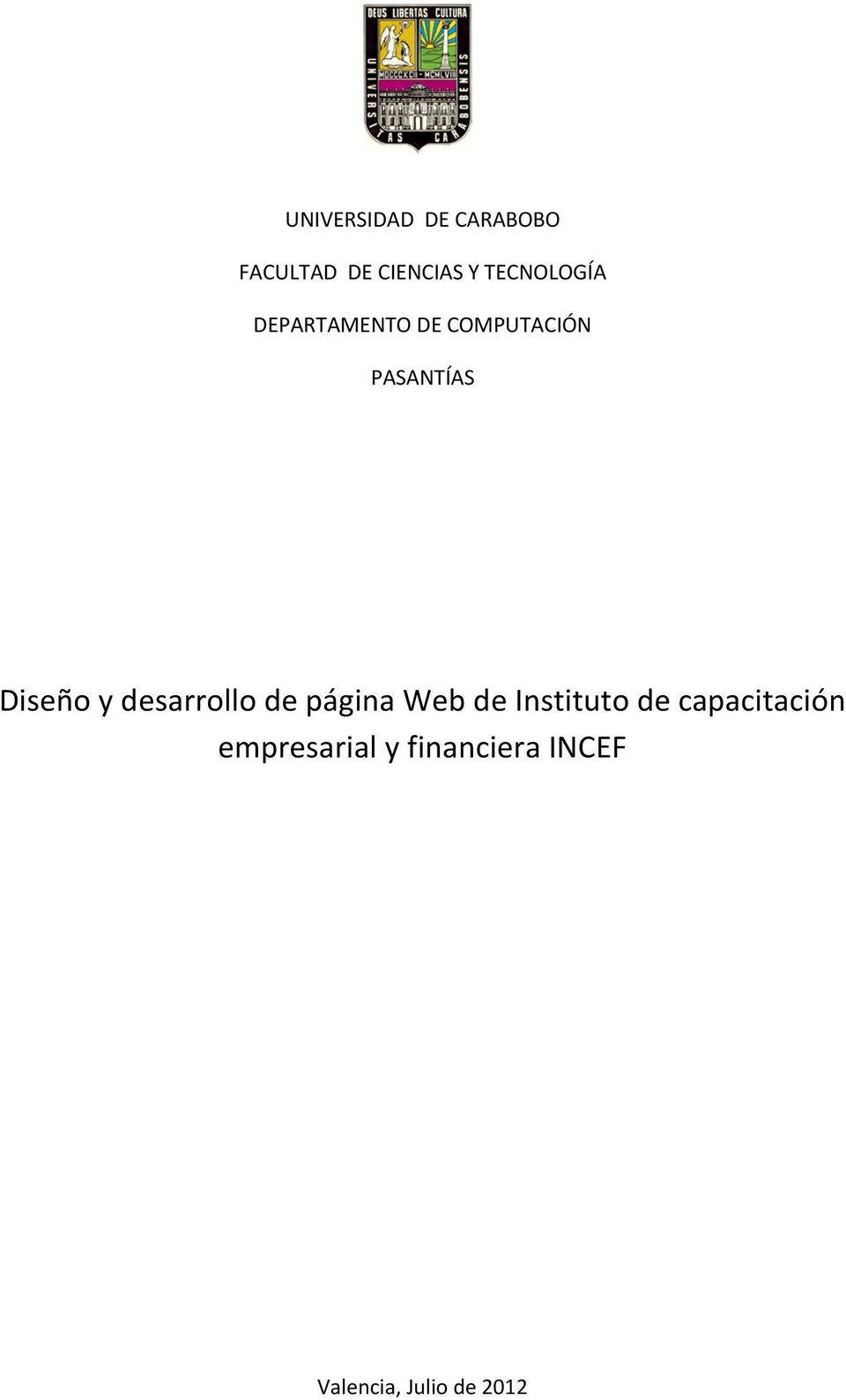 Diseño y desarrollo de página Web de Instituto de