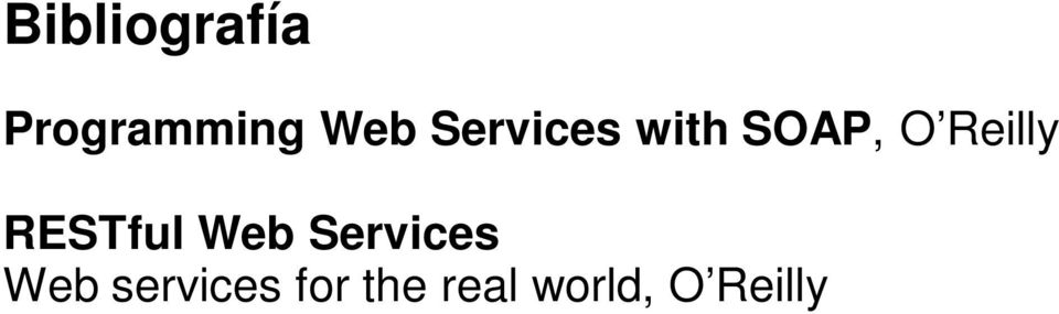 RESTful Web Services Web