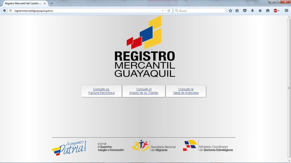 6. Logros en la gestión registral durante el año 2015 Creación de página web: www.registromercantilguayaquil.gob.