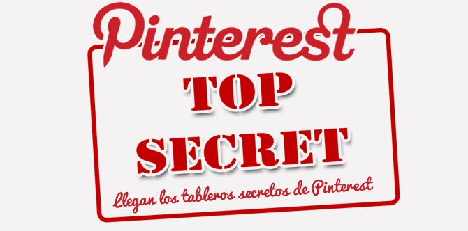 Pinterest ofrece la posibilidad de crear hasta 3 tableros secretos.