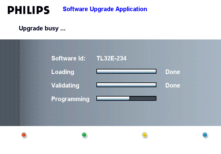 Procedimiento automático de actualización de software Para la actualización automática del software, copie el archivo autorun.upg en la raíz de la memoria portátil USB.