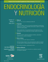 Endocrinol Nutr. 2010;57(7):290 295 ENDOCRINOLOGÍA Y NUTRICIÓN www.elsevier.