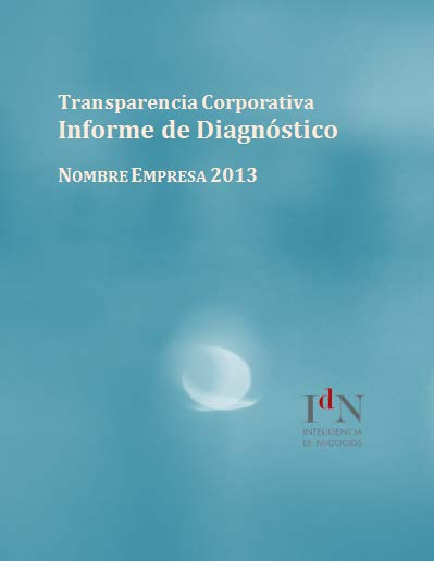 Para Mejorar Informe de Diagnóstico Herramienta para avanzar en una política de transparencia