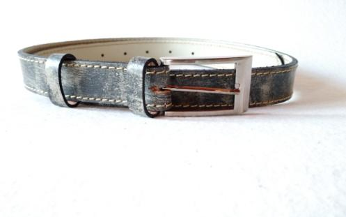 Modelo C: 3,0 cm. Cinturón artesanal cuero nacional 3,0 cm de ancho. Variedad de colores, especial para usar con pantalón de vestir.
