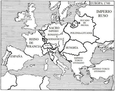 5 RELACIONES INTERNACIONALES: EL EQUILIBRIO EUROPEO Equilibrio de fuerzas entre cuatro potencias: GRAN BRETAÑA, FRANCIA, PRUSIA y